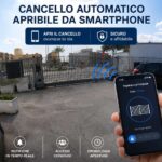 Cancello automatico apribile da smartphone - coworking.company Napoli