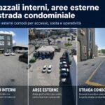 Aree esterne e parcheggi interni ed esterni del business center - coworking.company Napoli
